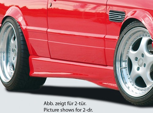 Rieger seitenschweller satz - rieger,